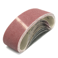 11Pcs 21 X 3 Inch Sanding Belts 80 120 150 Mixed Grit Alumina Sander File Set