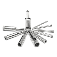 11Pcs 3 14mm Diamond Drill Bit Set Hole Saw Cutter Glass Porcelain Marble Drill Bits