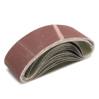 11Pcs 75mm X 533mm 180/240/320/800 Grit Sanding Belts Abrasive Tools