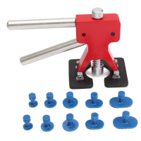 11Pcs Car Body Dent Puller Paintless Hail Removal Repair Tool With 10 Tabs