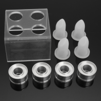 12.1Mm Transparent Acrylic Beak Shape Diy Simple Lip Stick Mold Set