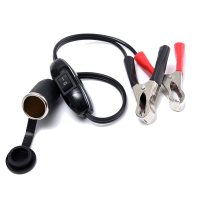 12 24V 50a Crocodile Alligator Test Lead Clips Clamp Battery Power Converter For Car Motorcycle Boat