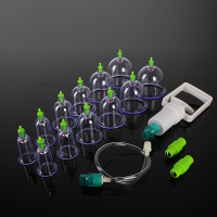 12 Body Cupping Healthy Kit And 6 Therapy Massager Magnets
