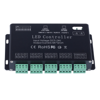 12 Channel Rgb Dmx 512 Led Controller Decoder Dimmer Driver For Led Strip Module Light Dc5v 24v