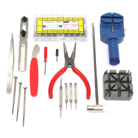124Pcs Watchmaker Spring Pin Bar Back Case Opener Watch Repair Tools Set Kits
