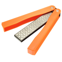 125Mm 400&600 Grit Double Sided Sharpener Folding Pocket Diamond Knife Sharpening Stone Sharpener