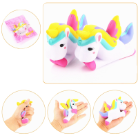 12Cm Unicorn Squishy Slow Rising Cartoon Doll Squeeze Toy Collectibles For Cell Phone