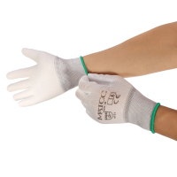 12Pairs Pu Nitrile Coated Safety Work Gloves Garden Builders Grip Size M/l/xl