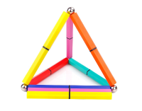12Pcs Magnetic Stress Relief Pen Colored Fingertip Magnetic Pen Creative Pen Magnet