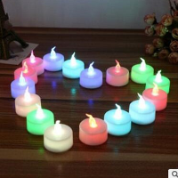 12Pcs Mini Led Flashing Candle For Wedding Birthday Halloween Christmas