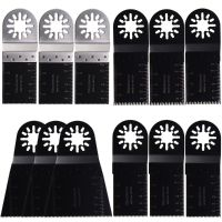 12Pcs Multitool Blades For Fein Multimaster Bosch Makita Oscillating Multitools
