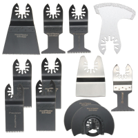 12Pcs Saw Blades Oscillating Multitool For Fein Bosch Dewalt Porter Dremel Ridgid