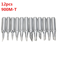 12Pcs Solder Screwdriver Iron Tip 900m T For Soldering Rework Station Tool