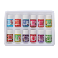12Pcs Spa Aromatherapy Flower Essential Oil Set Pure Therapeutic Relief Plant Headache Home