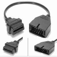 12Pin OBD1 to 16 Pin OBD2 Convertor Connector Adapter Cable For GM Chevrolet GMC