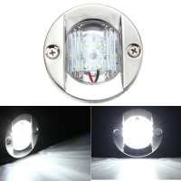 12V 2.2W 147lm Led Marine Boat Light Transom Stainless Steel Anchor Stern Light Waterproof