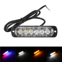 12V 24v 12led Super Bright Strobe Emergency Warning Light Police Flashing Lightbar