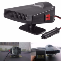 12V 250w Car Heater Fan Demister Heating Cooling Fan Defroster Warm Air Blower