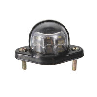 12V 6leds Number Plate License Light Reflector For Motorcycle Trailer Truck Lorry