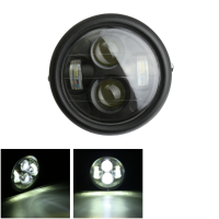 12V Black Led 6 1/2