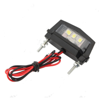 12V Motorcycle Led License Plate Light For Honda/kawasaki/yamaha/suzuki