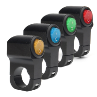 12V Motorcycle Motorbike Handlebar Headlight Fog Spot Light On Off Switch Atv