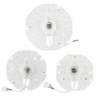 12W 18w 24w Smd2835 Led Ceiling Panel Circle Light Module Lamp Board Circular Ac220v