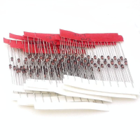 140Pcs 14 Values 1/2W 0.5W 3.3 30V Regulator Zener Diode Assorted Assortment Set DIY Electronic Component Kit 10pcs Each Value