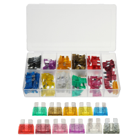 140Pcs ATO / APR / ATC Standard Blade Fuse Kit Assortment Auto Car Truck 2 40Amp