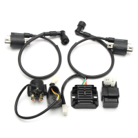 150Cc 200cc 250cc Ignition Coil Cdi Regulator Rectifier Relay Set Atv Quad