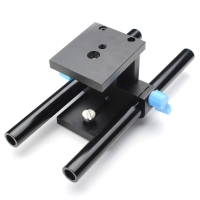 15Mm Rail Rod Base Plate Mount For Dslr Follow Focus Rig 5d2 5d3 A