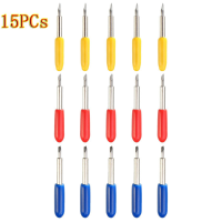 15Pcs 30 45 60 Degree Gcc Cutting Plotter Vinyl Cutter Blade Knife Blades For Roland Cutter
