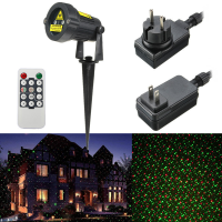 15W R&g Waterproof Led Stage Light Projector Laser Christams Xmas Landscape Garden Lamp