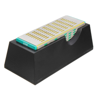 15X5x5cm Four Sided Diamond Sharpener 200/300/400/600 Grit Diamond Sharpening Stone