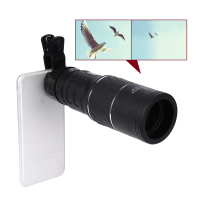 16×Zoom Optical Telescope Magnifier Phone Camera Clip On Lens For Mobile Phone
