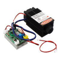 1600Mw 445nm Focusable Blue Laser Module For Diy Laser Printer Engraving Machine Engraver
