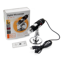 1600X Zoom 8 Led Usb Digital Microscope Hand Held Biological Endoscope With Bracket
