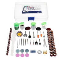 166Pcs 1/8 Inch Shank Rotary Accessories Grinding Polishing Cutting Bits Set For Dremel