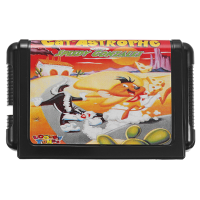 16Bit Cheese Cat Astophe Starring Game Cartridge For Sega Mega Drive