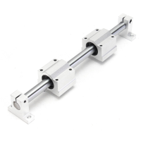 16Mm X 300mm Linear Rail Shaft With Sbr16uu Bearing Block Guide Support Optical Axis Bracket Slider