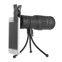 16X52 High Definition Wide Angle Light Night Vision All Optical Focus Monocular Telescope