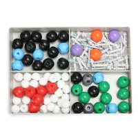179Pcs Chemistry Molecular Molecules Model Kit General And Organic Chemistry Atom Bonds Student Set