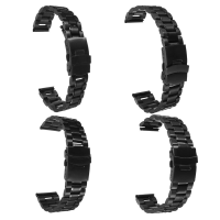 18/20/22/24Mm Stainless Steel Double Lock Flip Watch Band