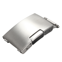 18 22Mm Solid Stainless Steel Brushed Watch Deployment Clasps Buckle