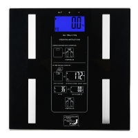180Kg Lcd Digital Body Fat Scale Weight Loss Calorie Bmi Analyser Tempered Glass