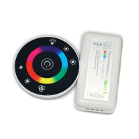 18A 12 24v Touch Screen Led Round Rgb Strip Rf Controller For Rgb Strip Lights