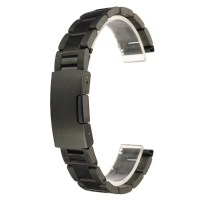 18Mm 20mm 22mm 24mm Black Color Stainless Steel Watch Band