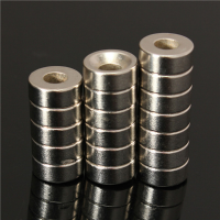18Pcs N52 D12x5mm Strong Round Magnets 4mm Hole Countersunk Rare Earth Neodymium Magnets