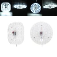 18W 24W Round Square Pcb Board LED Module Pure White Retrofit Replace Ceiling Lamp AC165 265V