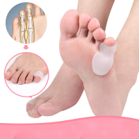 1Pair Silicone Gel Small Toe Separator Bunion Toe Hallux Valgus Correction